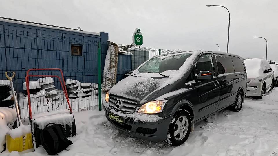 2010 Mercedes-Benz Viano 2.2 CDI W639 2.1L 163HP OM 651. ОБЗОР.