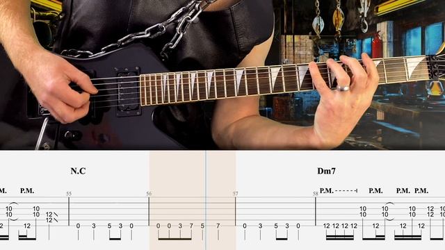 9.Alice Cooper - Feed My Frankenstein - Обучение игре на гитаре смотреть онлайн