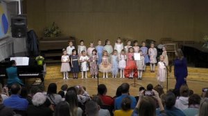 Концерт хора раннего эстетического развития. Группы: 02; 04; 05; 06; 07