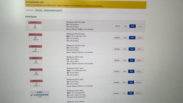Banana Pi BPI-wifi6 Mini Test Quectel EM05 4G Module. Cheap Triductor TR6560 + TR5220 Wifi6 Router