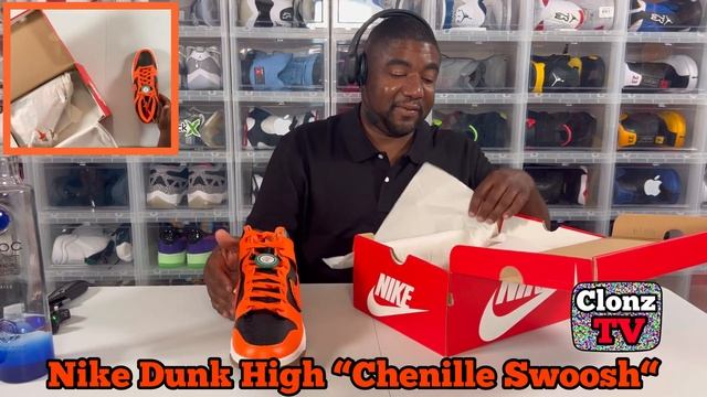 Nike Dunk High “Chenille Swoosh” Safety Orange Unboxing, Review and On Feet. 🔥🔥🔥‼️ 👍👎❓ смотреть онлайн