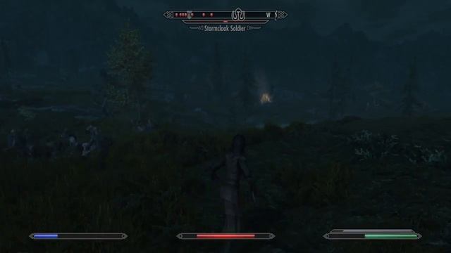 Skyrim EPIC WAR: Me vs Dragon vs Stormcloak vs Imperials vs Sabre Cat vs Giant смотреть онлайн