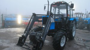 Экспресс обзор на трактор МТЗ 82 - 2017г. с куном и кондиционером от Вахненко Константина