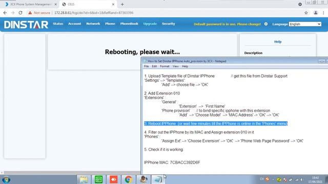 How to Set DINSTAR IP Phone Auto Provision by 3CX смотреть онлайн