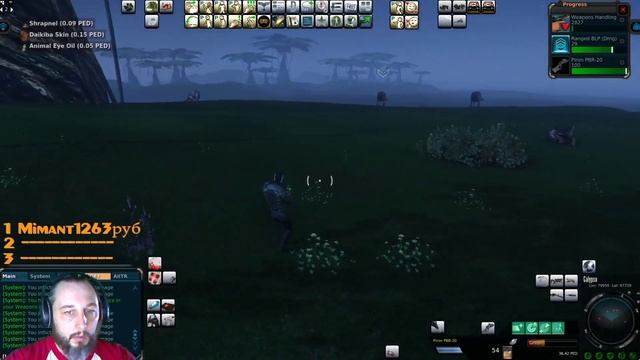 Entropia Universe Piron 20 Охота на дайкиб покрупнее, Глоб! смотреть онлайн
