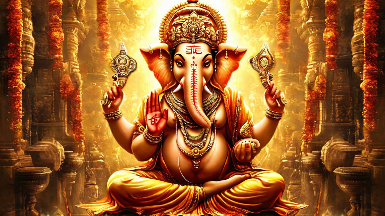 Сильнейшая Мантра Богатства 🙏 Притяни Удачу, Успех и Изобилие с Энергией Ганеши ✨ смотреть онлайн