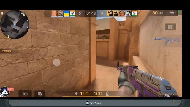 STANDOFF 2 INDIA LIVE | CHILL STREAM - VINAY OP смотреть онлайн