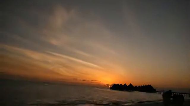インターバル撮影・モルディブの夕焼　(Maldives/angaga) смотреть онлайн