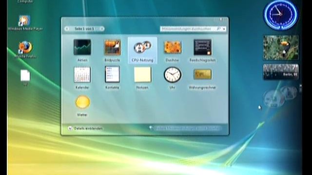 Windows Vista Ultimate Sidebar смотреть онлайн