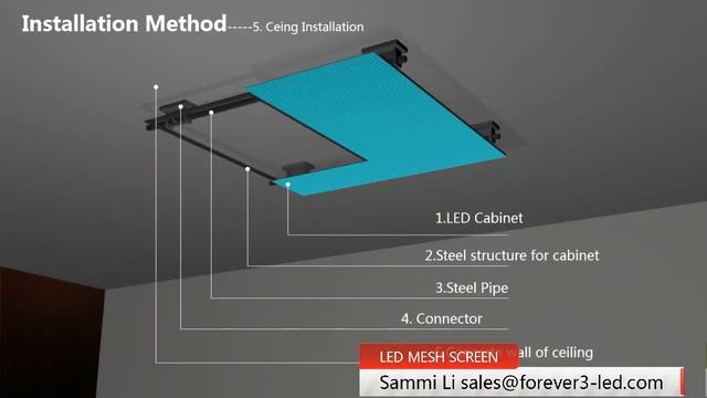 LED curtain Screen DIP P15.625-15.625 No fan design and Low temperature operation смотреть онлайн