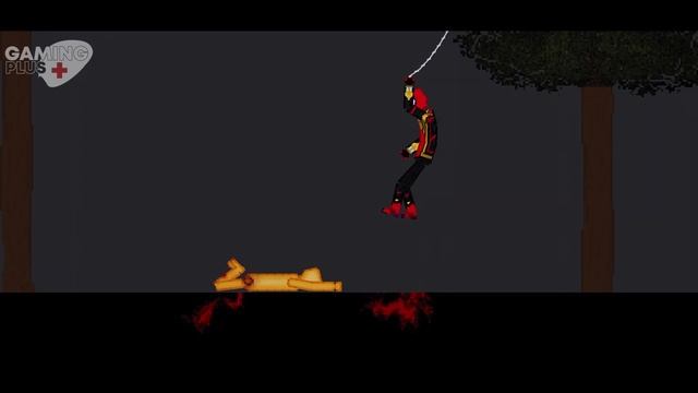 Spider-Man vs Golden Human on Acid Sea in People Playground смотреть онлайн