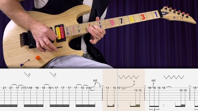 10.Jason Becker - Opus Pocus - Обучение игре на гитаре смотреть онлайн