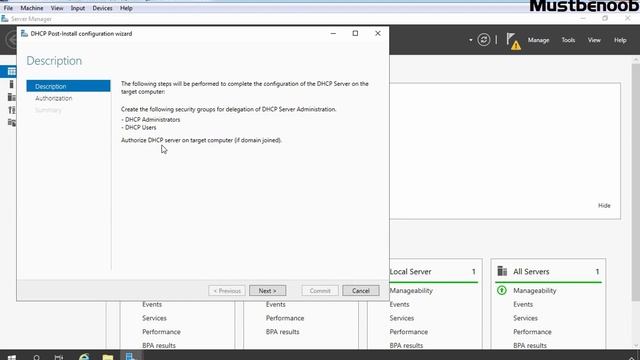 LAB GUIDE:30. How To Authorize DHCP Server In Active Directory