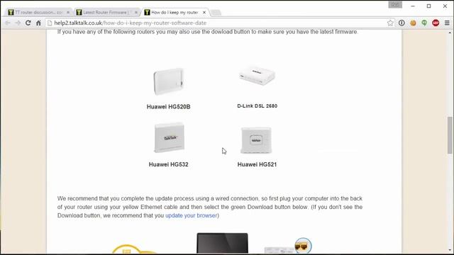 TalkTalk Router Update Tool смотреть онлайн