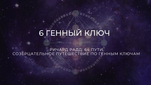 6 Генный ключ. Ричард Радд. 64 пути смотреть онлайн