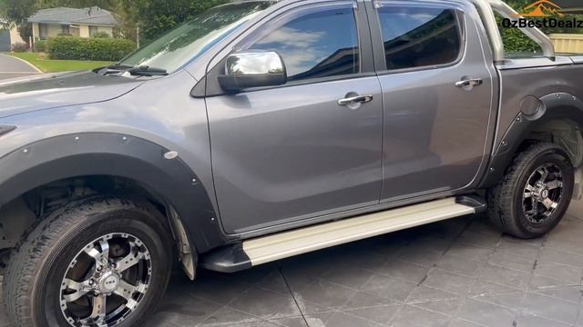 Mazda BT-50 Dual Cab 2012 - 2017 Pocket Style Textured Black Fender Flares BT50 смотреть онлайн