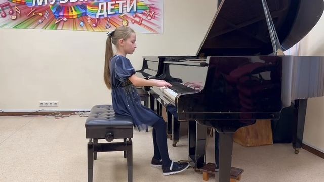 В.Гиллок.Фламенко. Исполняет Титова Саша ( общее фортепиано) смотреть онлайн