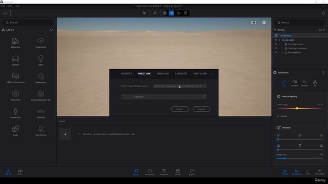 6 -Импорт 3D-моделей в Twinmotion смотреть онлайн