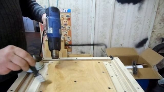 фанерные формы для ульев (пропитка воском)