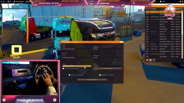 🔴 ETS 2 / TMP ONLINE MULTIPLAYER CONVOY | Logitech G29 VR Gameplay | Euro Truck Simulator 2 | ITVTC смотреть онлайн