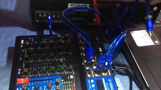 How to Set Up 4Channel Mixer to Laptop / Gx5 Pro Kevler Amplifier / Speaker Tutorial Part 2 смотреть онлайн