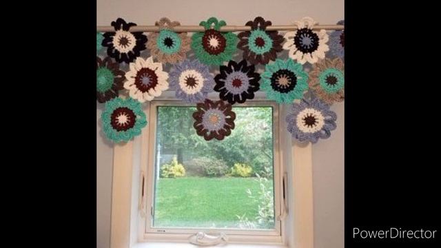 Crochet Window Curtain/Crochet Home Decoration Ideas/Crochet Work/Home Decoration Ideas смотреть онлайн