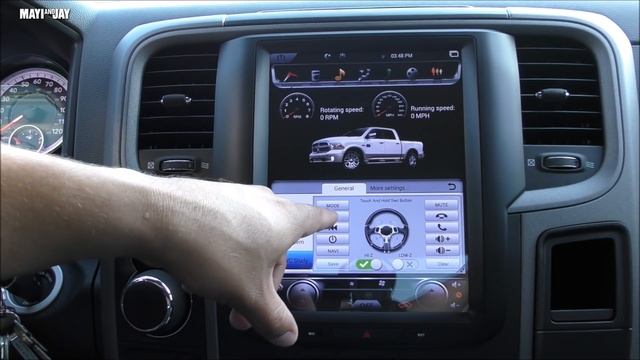 How To Install a TESLA Style Factory Looking Radio 10.4" w/ Android! [Ram 1500 14-17] смотреть онлайн