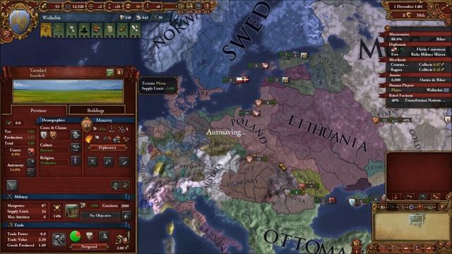 Europa Universalis IV Wallachia Road to Romania Episode 8 смотреть онлайн