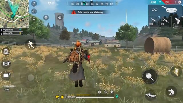 Free Fire 🔥 with Priyaanshu (Part-4) rank game with MobileGo track booster смотреть онлайн