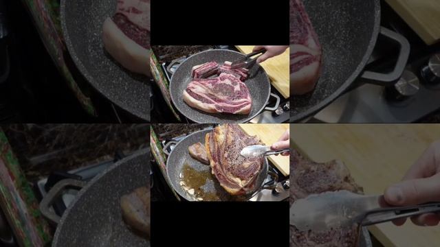 #СТЕЙК ТОМАГАВК/ковбой В ДУХОВКЕ! простой и вкусный #рецепт смотреть онлайн