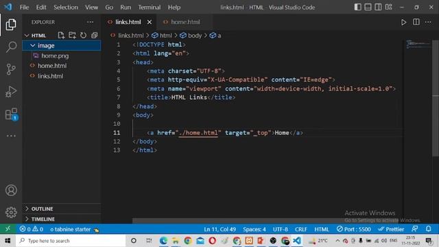 HTML LINKS | Text, Image, Button, Mail as LINK | For Beginners смотреть онлайн