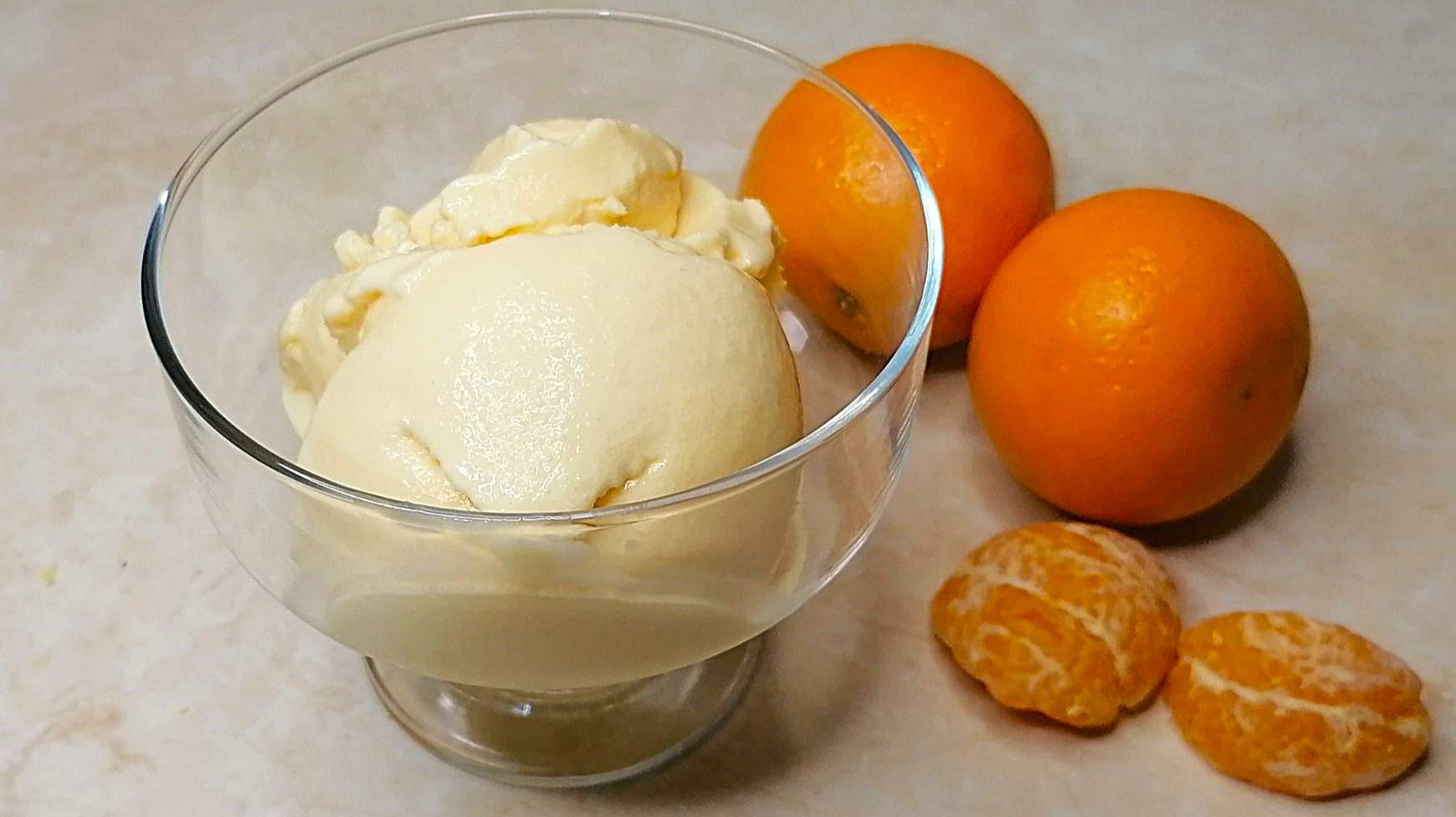 Вкуснее магазинного, домашнее мороженое из мандаринов смотреть онлайн