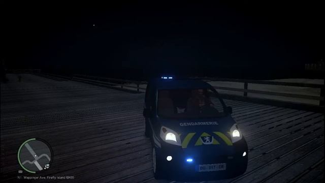 GTA 4 - Peugeot Bipper Gendarmerie смотреть онлайн