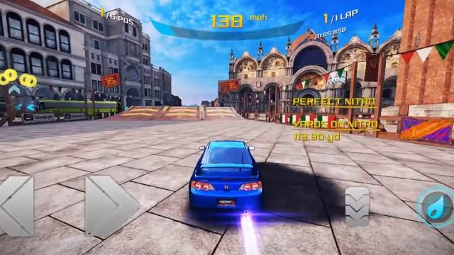 Asphalt 8:Airborne  Honda Integra Type R Test Drive