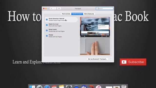 How to use Mac Book Track Pad смотреть онлайн
