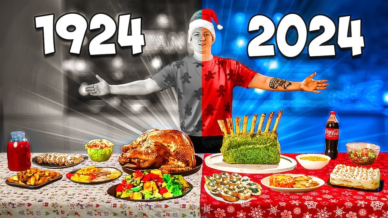 НОВОГОДНИЙ СТОЛ СЕЙЧАС vs 100 ЛЕТ НАЗАД смотреть онлайн