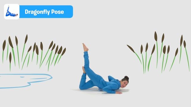 Dragonfly Pose | Yoga Pose Universe смотреть онлайн