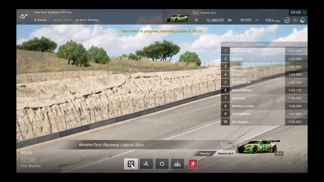 GT Sport - WeatherTech Raceway Laguna Seca -- Gr.3 xxDarinxx39 Virtual Gaming -- Onboard/cockpit смотреть онлайн