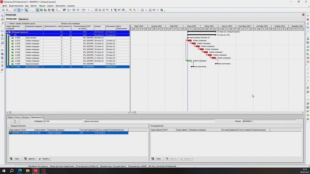 Вехи в Primavera P6