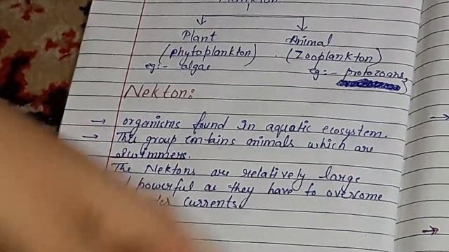 Nekton, Benthos, Plankton