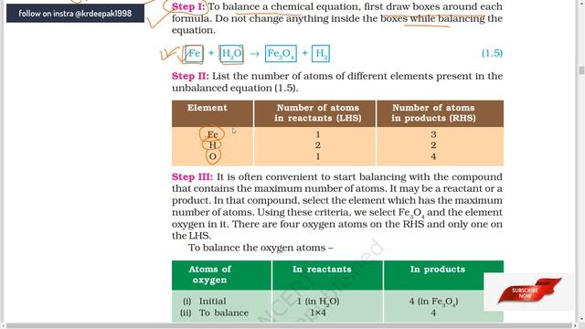 Class 10th NCERT Science || Chemical Reactions & Equations || Lecture 02 || Balanced Chemical Eq || смотреть онлайн