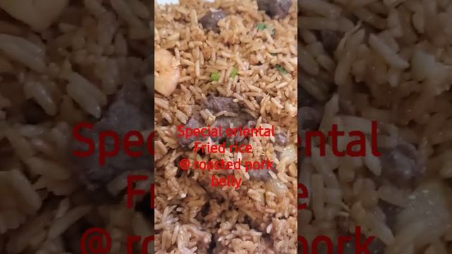 ORIENTAL FRIED RICE WITH ROASTED PORK BELLY #shortvideo #satisfying #Hataw's kitchen смотреть онлайн