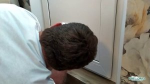 Установка дверцы для кошки «Барсик» в балконную дверь своими руками