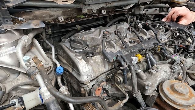 How to replace timing chain and setup engine timing 2,2i-ctdi N22A2 | part2 смотреть онлайн