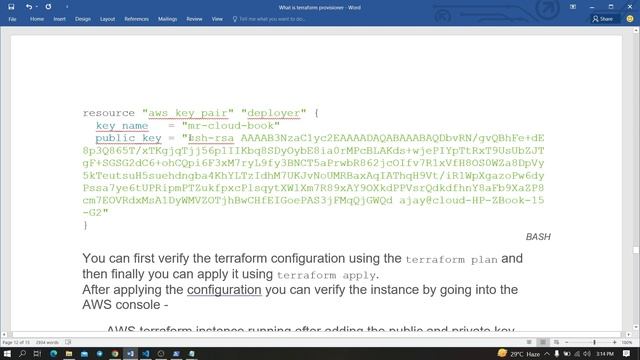 How To Create Keypair Using Windows Powershell | Launch Ec2 instance using keypair with Terraform смотреть онлайн