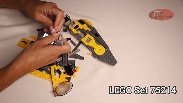 LEGO Timelapse Star Wars Anakin's Jedi Starfighter Set 75214 смотреть онлайн