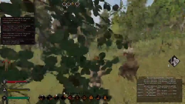 Пошли за дровами и дикая баба положила всех||Life Is Feudal