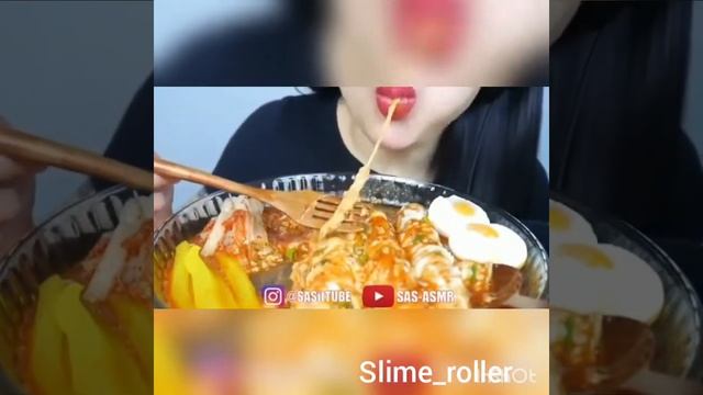 Asmrfood. Необычная еда.😋🍕Асмр еда