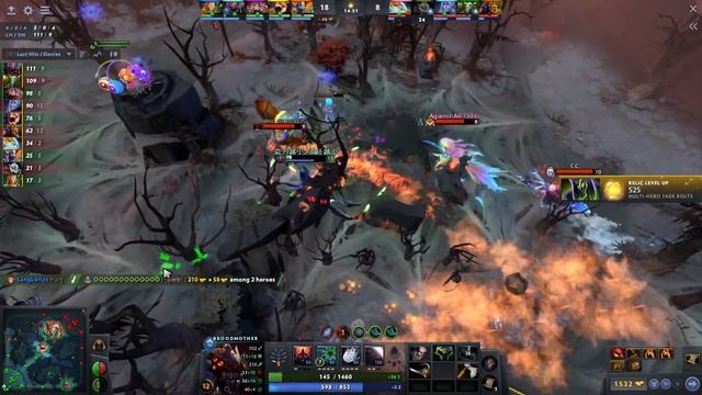 eLeVeN mid game Broodmother | Minute 10 to 20 смотреть онлайн