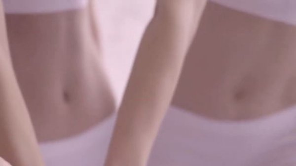 Group of teen girls in their under garments.#young teen girls